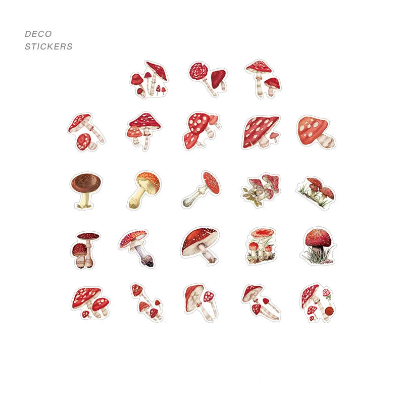 46pcs Per Pack Old Time Series Mini Boxed Stickers Retro Scrapbook Diary Sticker Set Notebook DIY Phone CaseLabel