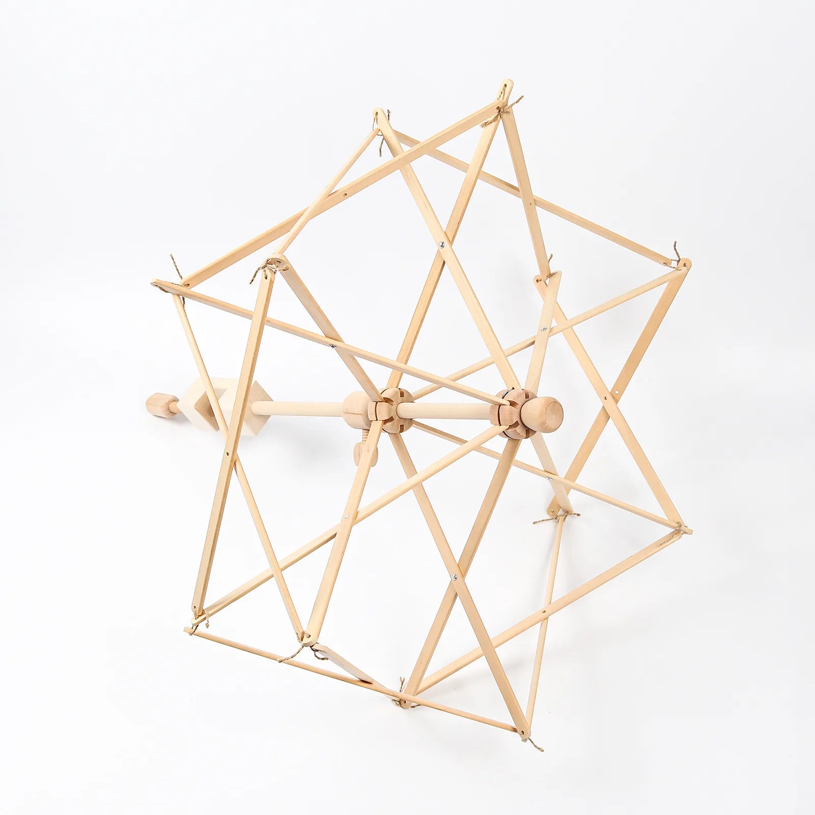 1 PCs Wooden Swift Yarn Winder String Wool Winder Holder Umbrella Hand-Operated Knitting Needle Yarn Craft Skein Winder Tools