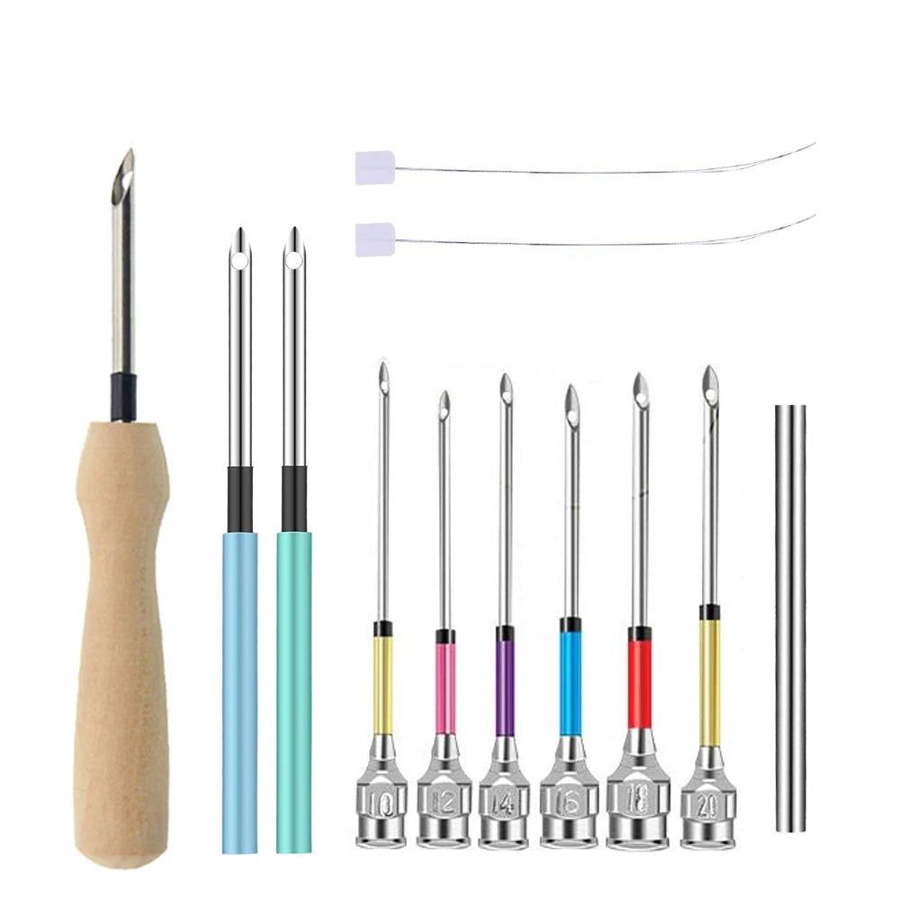 Embroidery Stitching Punch Needle Poking Cross Stitch Tools Knitting Needle Art Handmaking Sewing Needles DIY Sewing Accessories