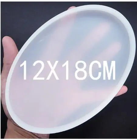 Super Big rectangle Square Coaster Silicone Mold Large Fluid Arts Coaster Making Epoxy Resin mold Crafts Make Your Own Coaster
