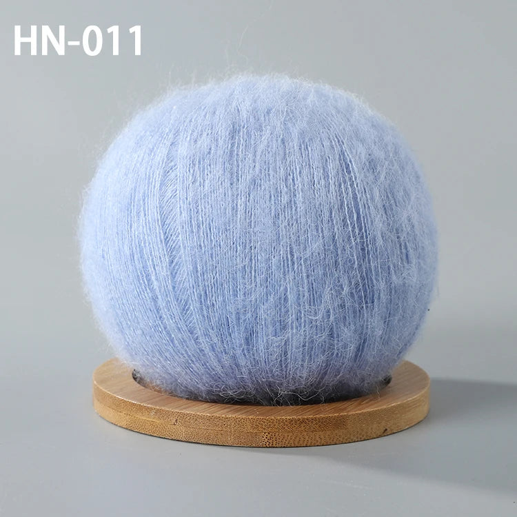 250g Crochet Mohair Yarn For Knitting Sweater Shawl Skin-Friendly Baby Wool Lace Thread ilos para tejer dedelgado Yarns 5pcs