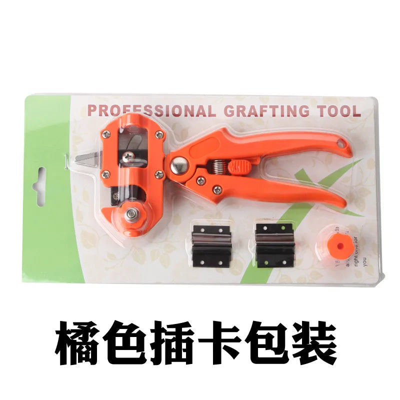 Hot DIY Garden Grafting Machine Tool Set Grafting Cutting Scissors for Seedlings Fruit Trees-Premium Quality