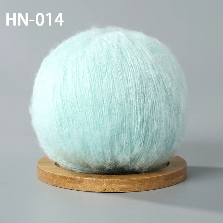 250g Crochet Mohair Yarn For Knitting Sweater Shawl Skin-Friendly Baby Wool Lace Thread ilos para tejer dedelgado Yarns 5pcs