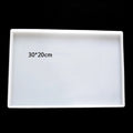 Super Big rectangle Square Coaster Silicone Mold Large Fluid Arts Coaster Making Epoxy Resin mold Crafts Make Your Own Coaster