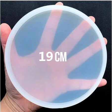 Super Big rectangle Square Coaster Silicone Mold Large Fluid Arts Coaster Making Epoxy Resin mold Crafts Make Your Own Coaster