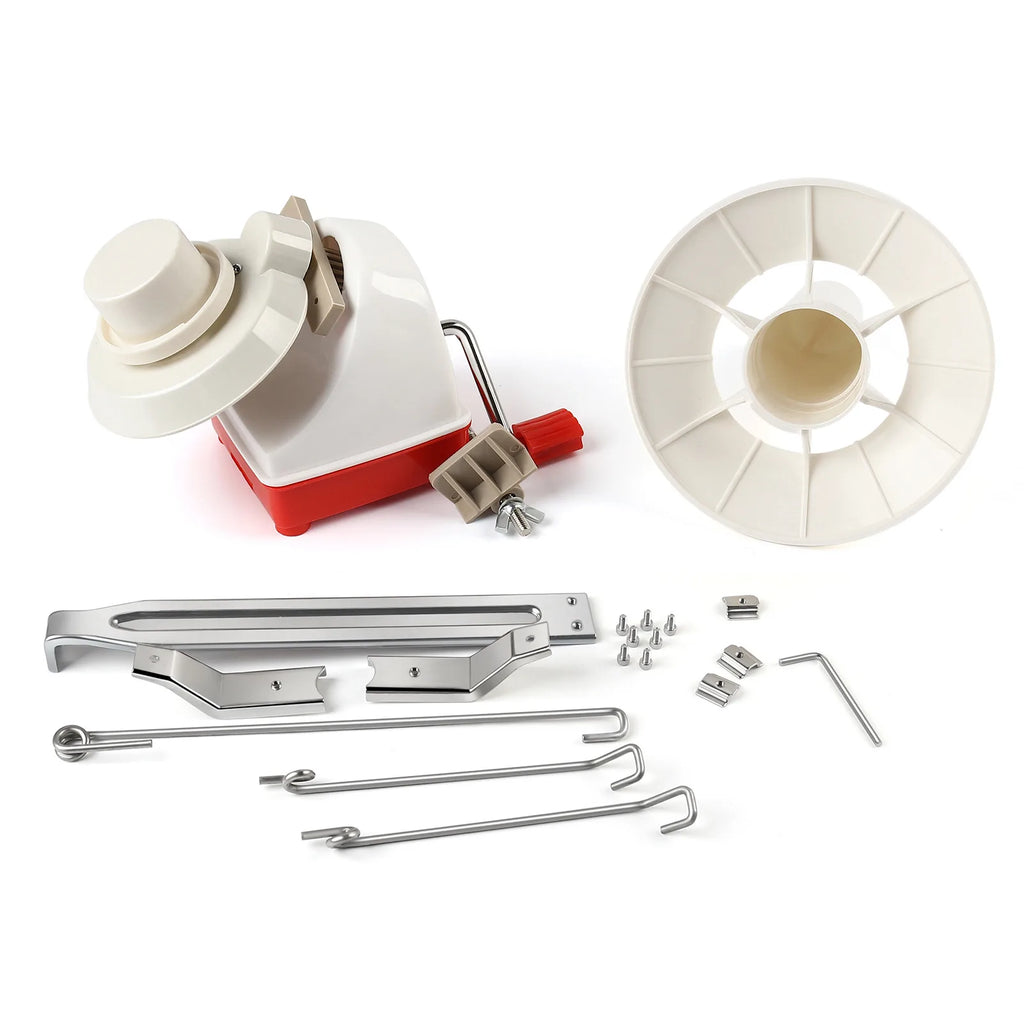 1 PCs Wooden Swift Yarn Winder String Wool Winder Holder Umbrella Hand-Operated Knitting Needle Yarn Craft Skein Winder Tools