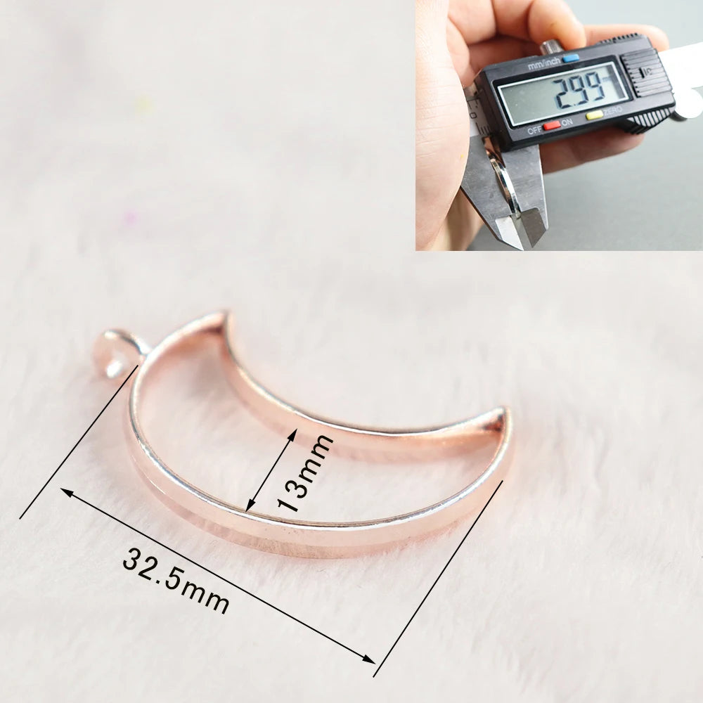 10pcs/lot  Vintage UV Epoxy Resin Metal Frame Pendant Frame Pendant DIY Making Resin Pendant Jewelry Accessories Finding