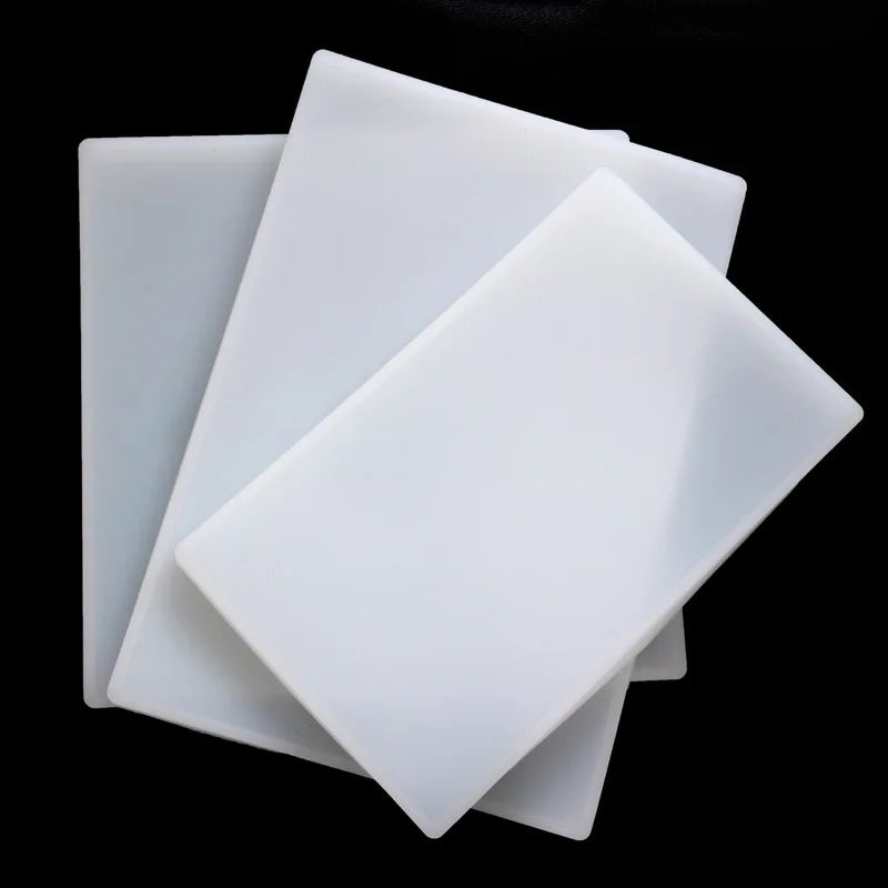 Super Big Square Coaster Silicone Resin Mold Large Fluid Mold Resin Coaster Making Epoxy Resin Crafts Coaster Mold