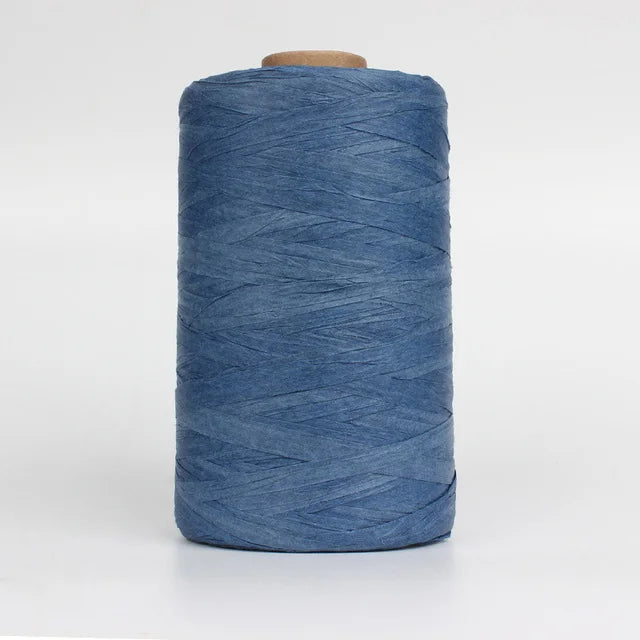 280-300 Meters Raffia Yarn For Hand Knitting Summer Raffia Straw Hats Bags Crochet Yarn Handmade Craft Knit Yarn Thread 24 Color