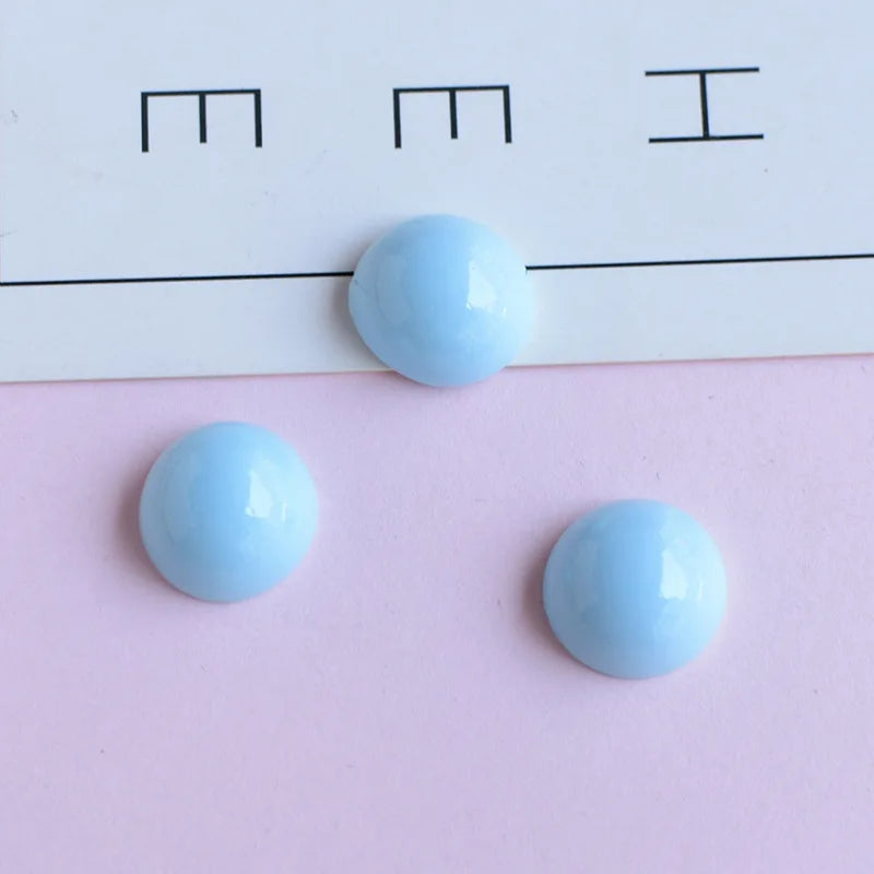 100pcs Flatback Resin Colorful Cat Fish Cabochon Crafts Fit Phone Deco Parts DIY Jewelry Accessories Scrapbook Embellishment