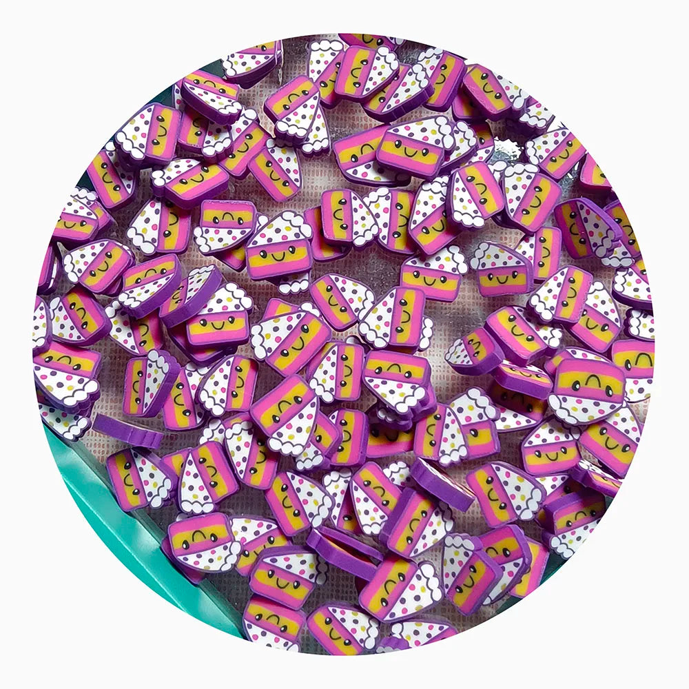 500g Cake Polymer Clay Sprinkle for Kids Diy,Soft Clay for Craft Clay/Nail Art/Scrapbook Decoration DIY Slime Shaker Fillings