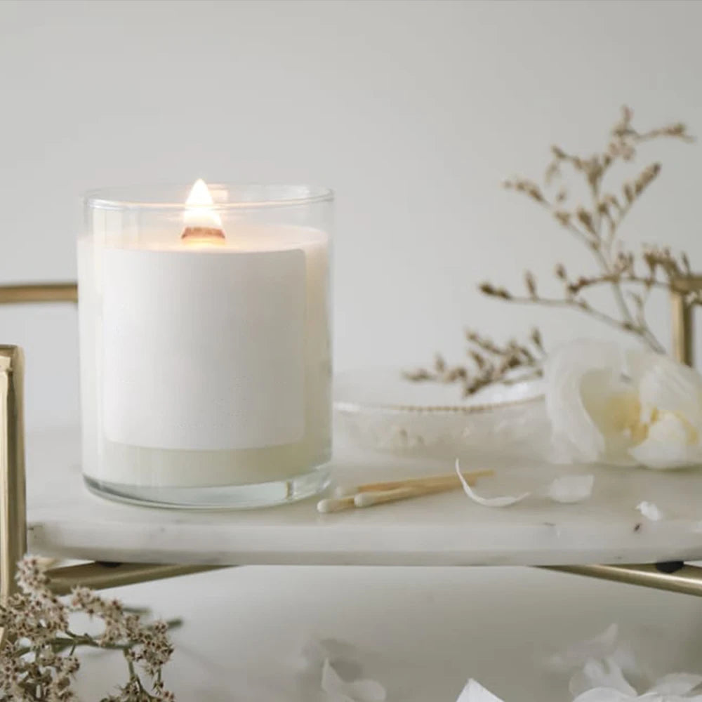 Hot Sales Aromatherapy Essential Oil Palm Wax Plant Based Powder Candle Granulated Candle Wax with Wicks