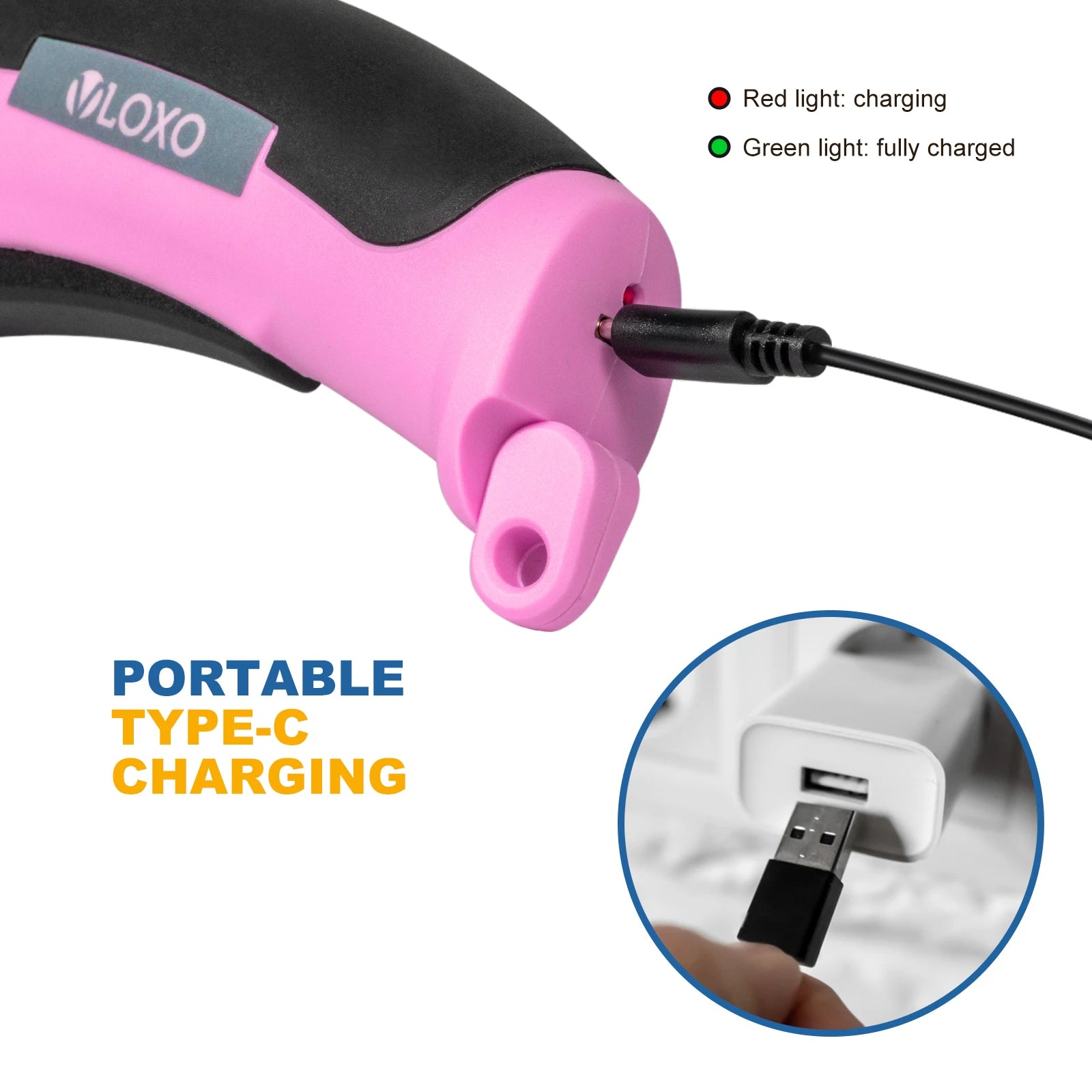 VLOXO High-Efficiency Electric Fabric Scissors for Textile Cutting in Garment Manufacturing