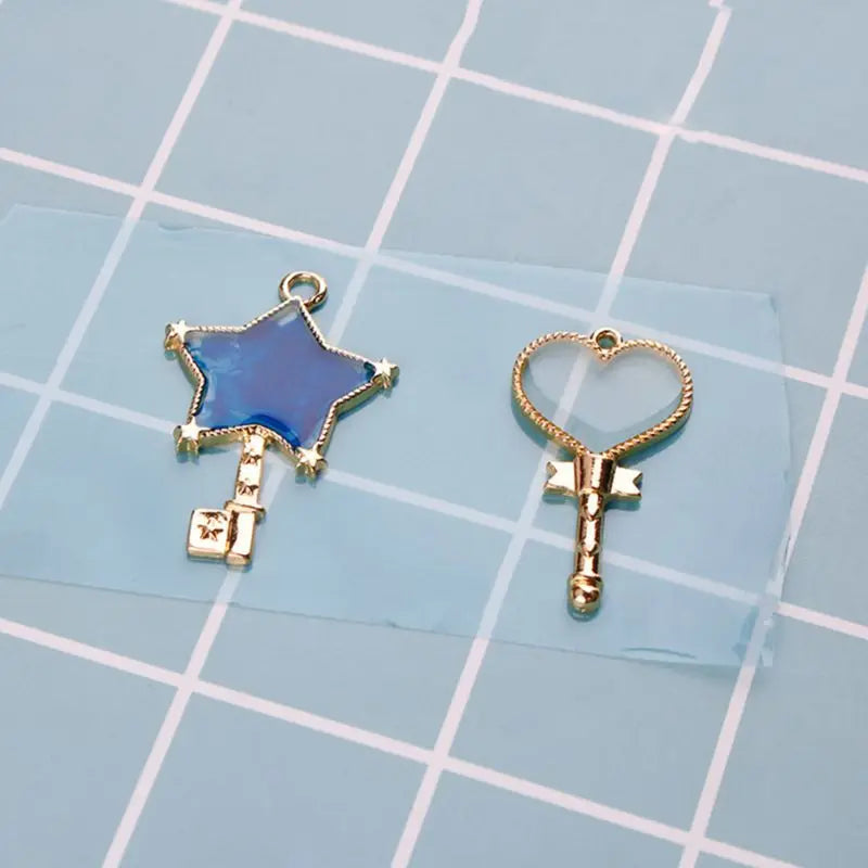 1 Roll 5m UV Tape DIY Epoxy Resin Crafts Tools Metal Frame Anti-leak Glue Adhesive Transparent Jewelry Making Tools