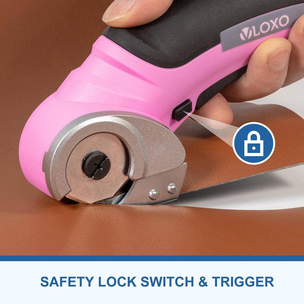 VLOXO High-Efficiency Electric Fabric Scissors for Textile Cutting in Garment Manufacturing