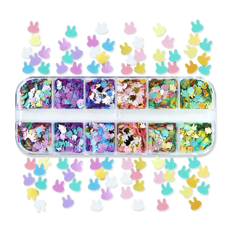 Holographic Letters Resin Sequins Fillers Epoxy Resin Filling Crafts Materials Iridescent Glitter Flakes Jewelry Making Supplies