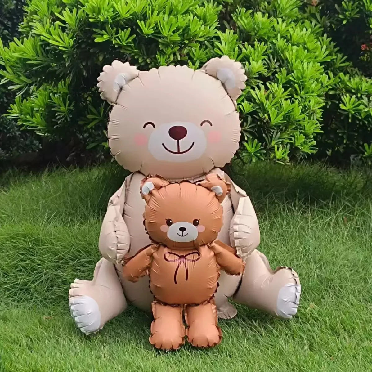 New toy balloons large matte sit up baby bear aluminum film balloons for children's birthday party decoration