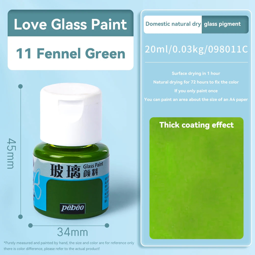 Creative 20ml Acrylic Paints Rich Color Waterproof Glass Pigments Tube For Painting Supplies Artist Drawing Art DIY Crafts