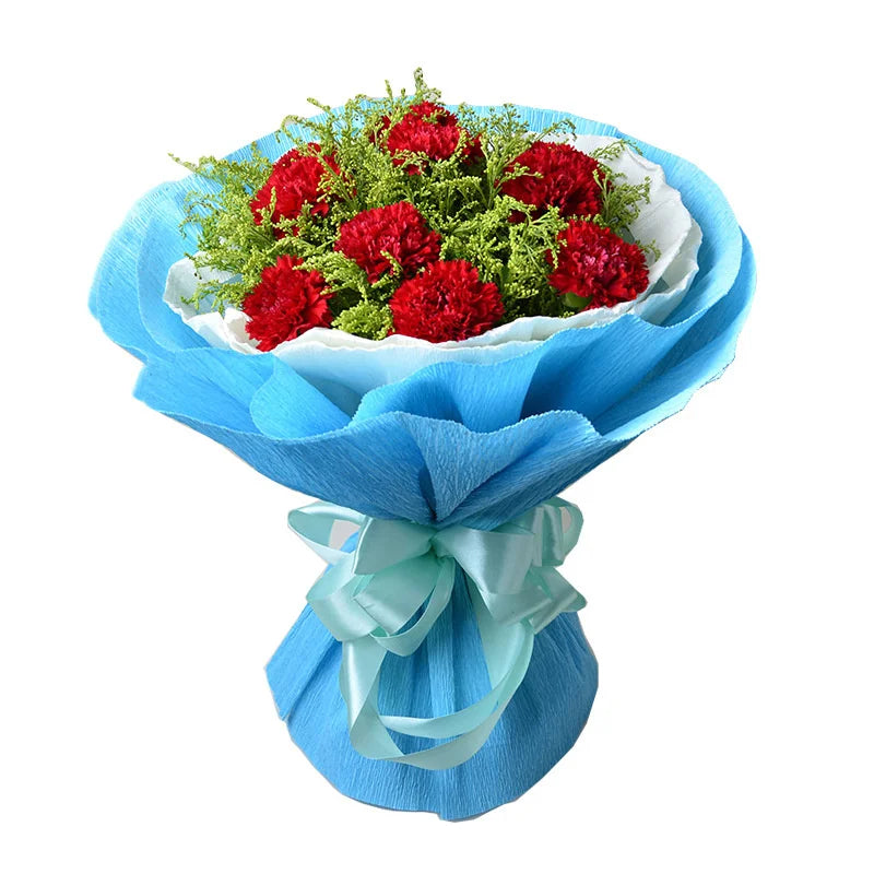 5x250cm Roll Crinkled Crepe Paper decorative Flower for easter children's day party kid child DIY handmade creative papers