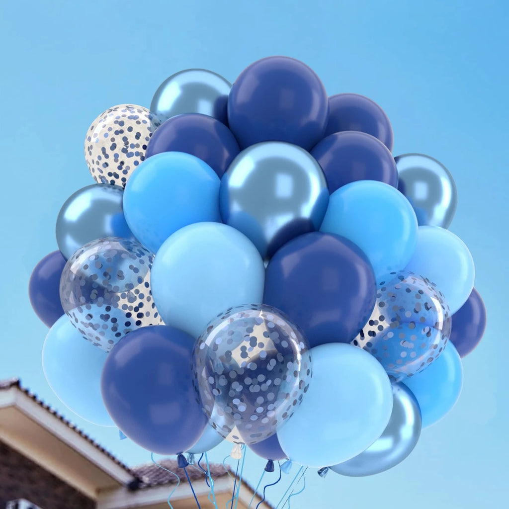 31/36/37/51/101Pcs Metallic Balloons Pearl Latex Balloon Gold Confetti Balloons for Birthday Weddings Baby Shower Party Decor