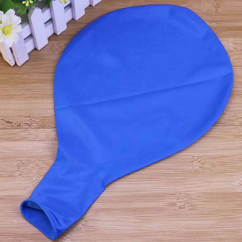 36 inch flat latex balloon, large balloon that can take off, oversized circular birthday party decoration balloon