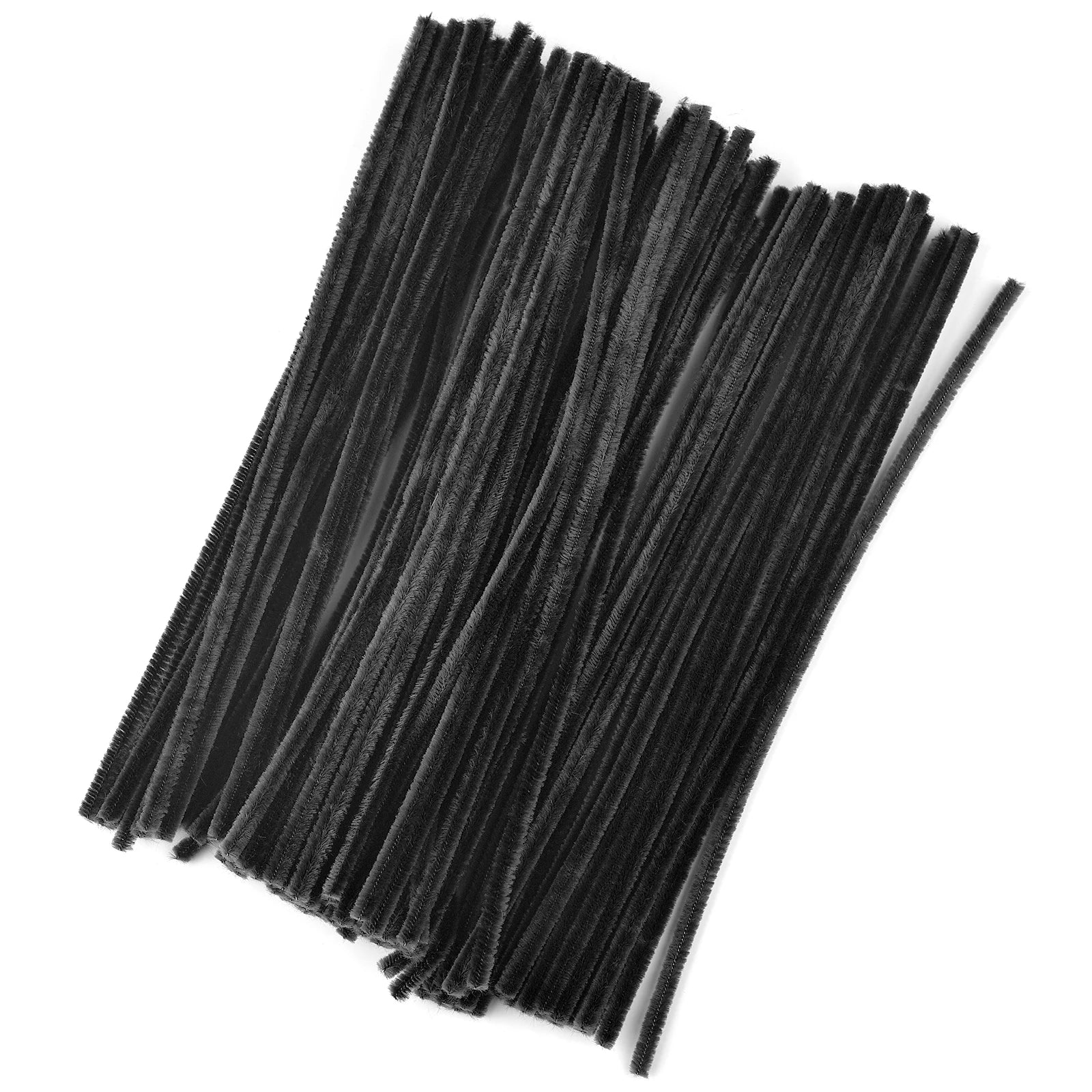 100pcs Plush Stick Chenille Stem Pipe Kids Toys Twisting Bar Creative Hobby Material Plush StripsIron Felt Wires Chenille Sticks