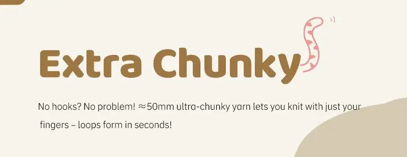 Premium Gradient Cat Tail Yarn 2-Pack - Extra Thick Chenille Plush Yarn 500g