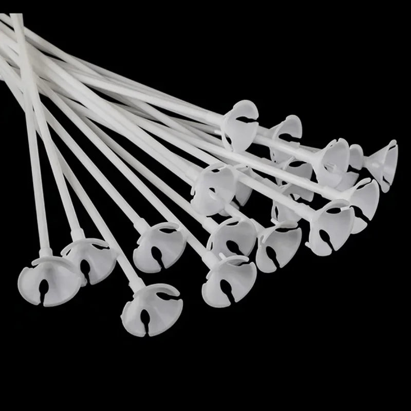 100pcs latex pole balloon accessories suitable for birthday parties, weddings, balloon decorations