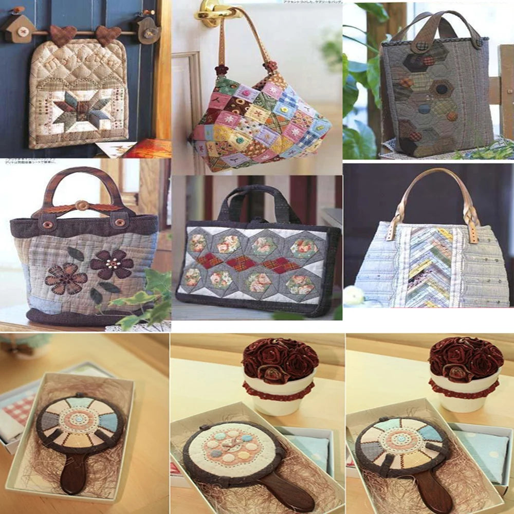 15pc23*33cm Japanese Yarn Dyed Cotton Fabric Patchwork Purse Bag Doll Quilting Craft Material Scrapbooking Sewing Cloth bundle