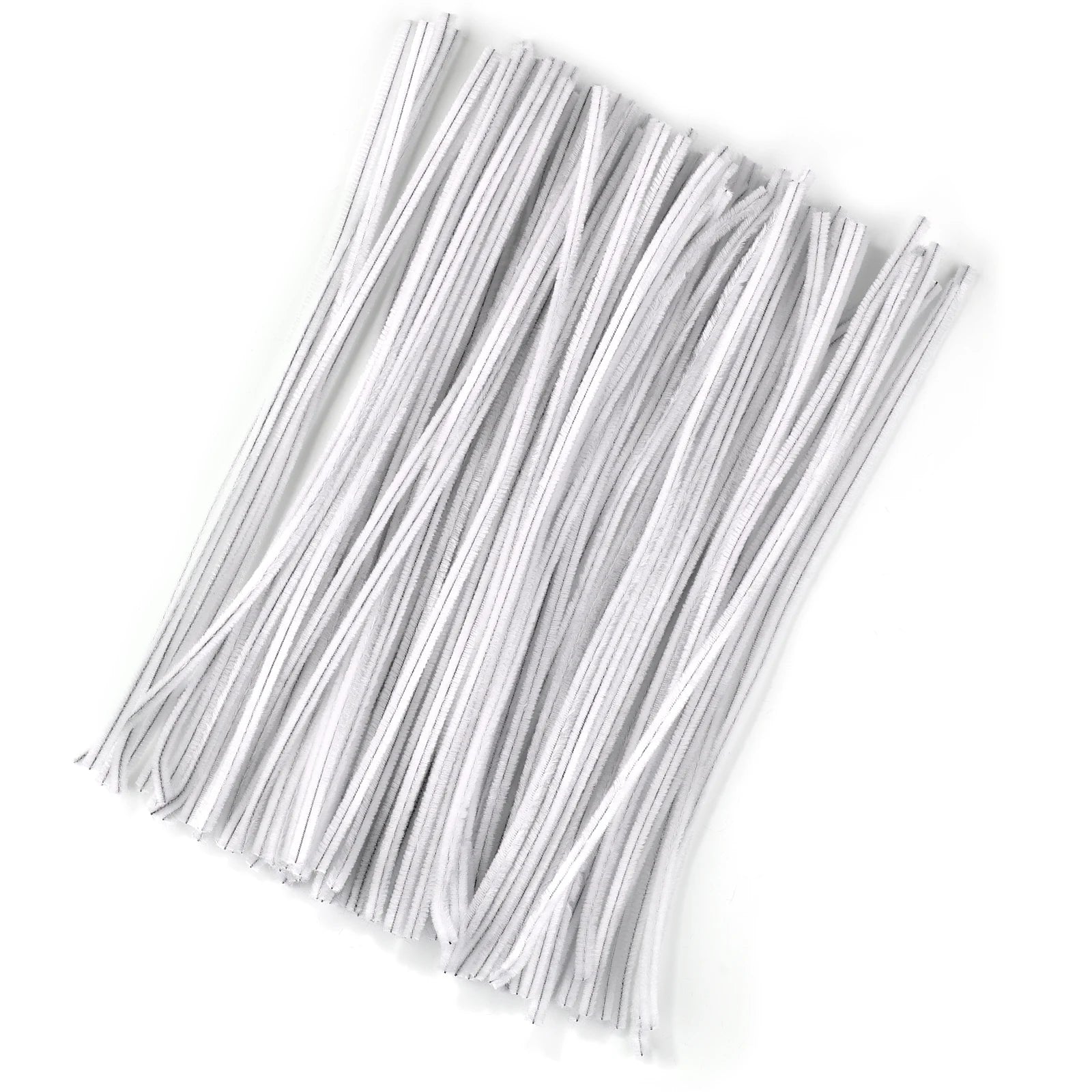 100pcs Chenille Stems Toys DIY Strips Twist Bar Anvil Wire Craft Pipe Creative Hobby Children Plush Stick Chenille Sticks