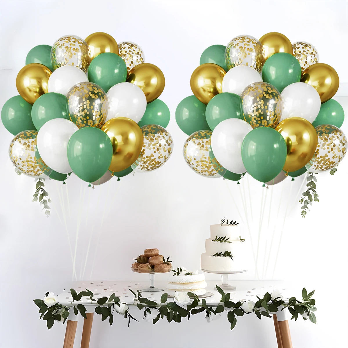Metallic Balloons Latex Balloon Gold Confetti Balloons for Birthday Weddings Graduation Balloons Christmas Baptism Party Baloons