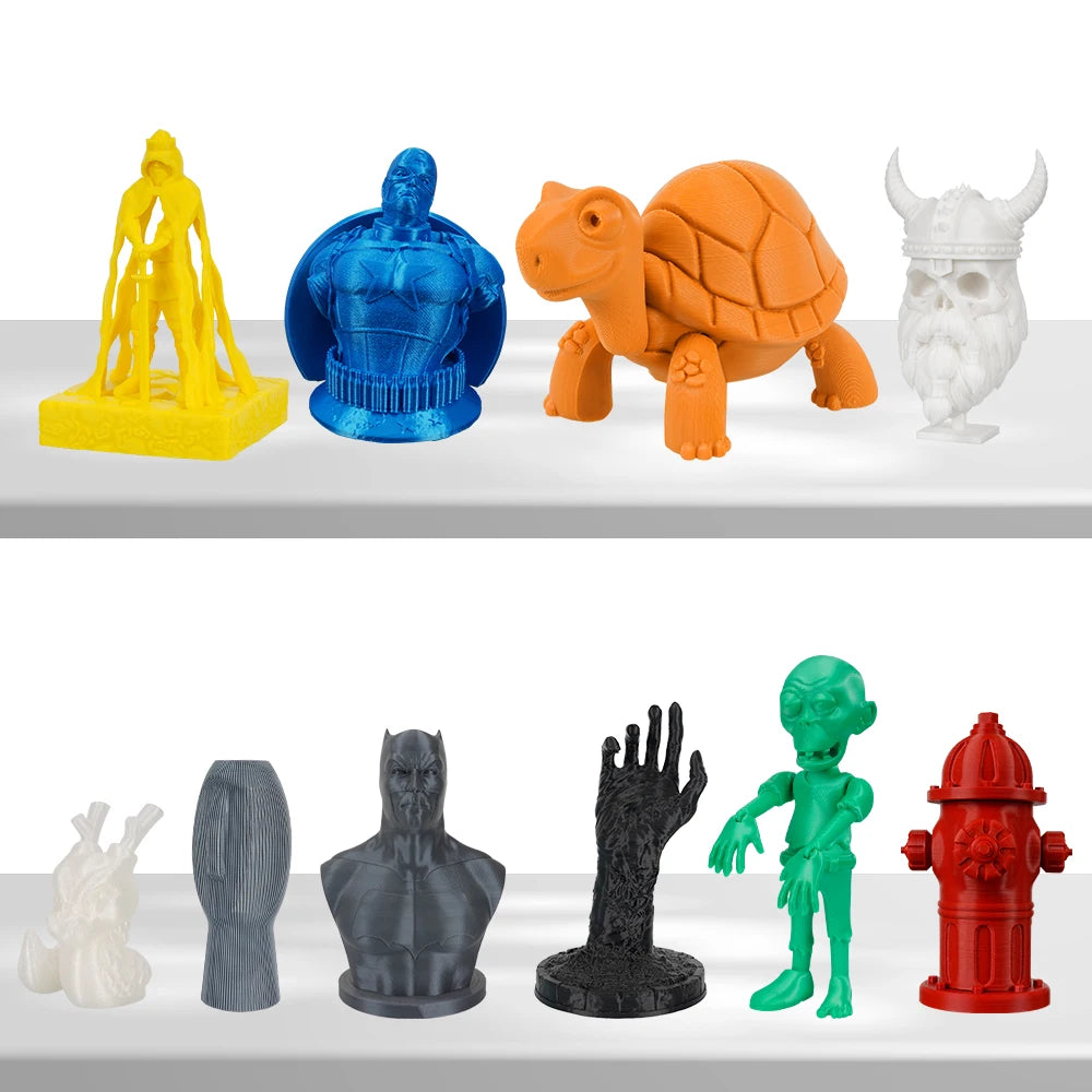 KINGROON PETG 3D Printer Filament 1.75mm 5KG 10KG Mix Color 3D Printing Material 1kg/roll  petg Plastic For FDM 3dprinter