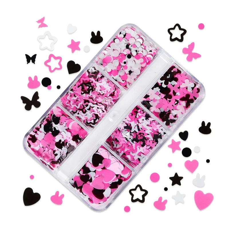 Holographic Glitter English Alphabet Flakes Resin Silicone Mold Filler Laser Letter Sequins For Epoxy Resin Filling Handmade DIY