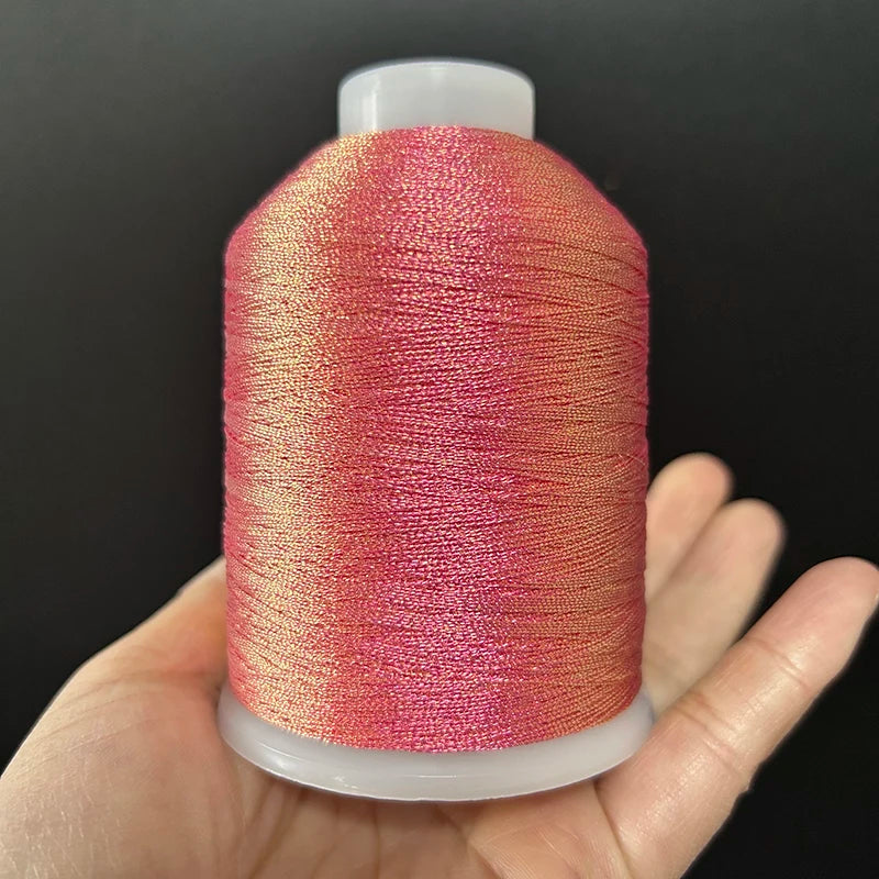 Sanbest Super Chameleon RainbowTatting Thread Weaving Thread Handmade DIY 3 6 9 Strands Bracelet String Stitch Tatting Yarns