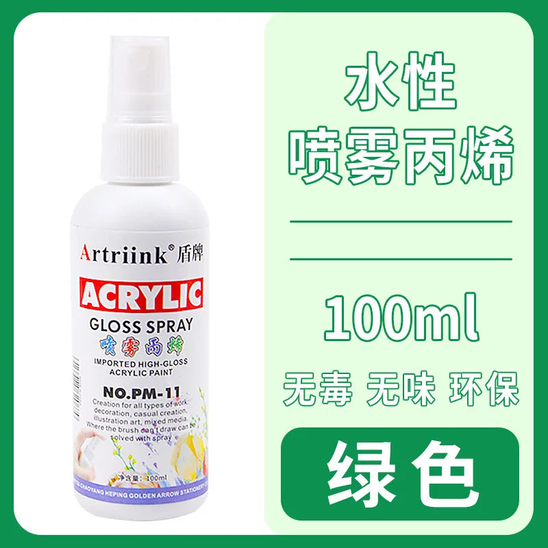 100ml Acrylic Spray Ink DIY Ceramic Wall Painting Art Creation Home Renovation Pigment
