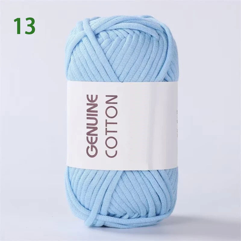 150g Genuine Cotton Hollow Cotton Core Milk Cotton Yarn Crochet Hook Shoe Scarf Bag Hat Handmade DIY Knitting Blanket Material Kit Yarn 1 Piece = 3 Pieces = 150 Grams