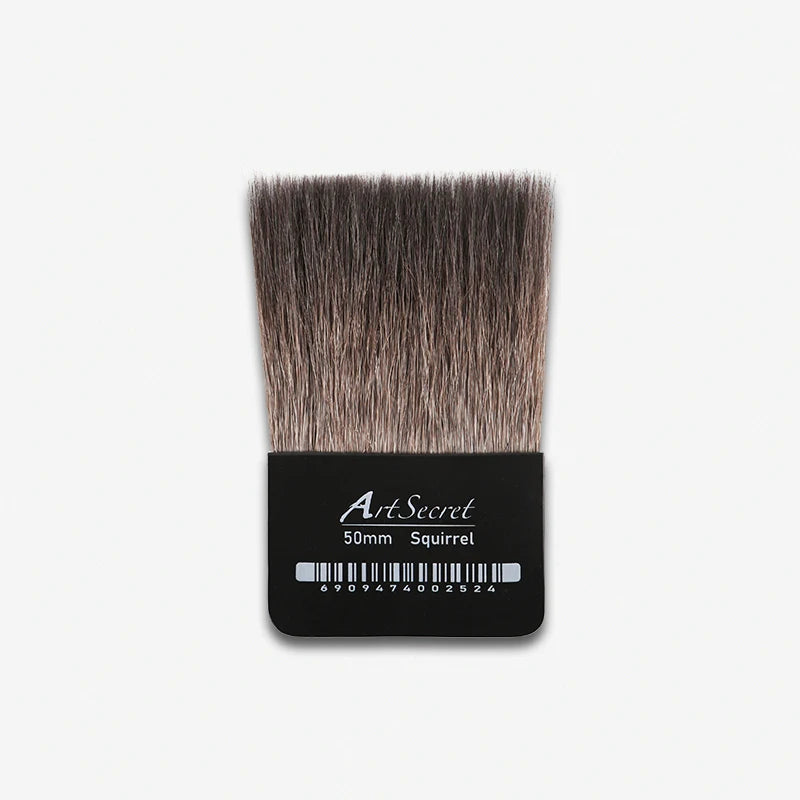 Artsecret Squirrel Hair Flat Paint Brush Golden Foil Paper Art Brush for Arts Painting Gilding Crafting Decoration