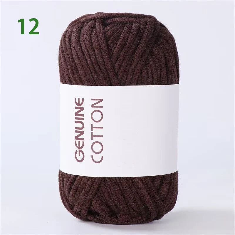 150g Genuine Cotton Hollow Cotton Core Milk Cotton Yarn Crochet Hook Shoe Scarf Bag Hat Handmade DIY Knitting Blanket Material Kit Yarn 1 Piece = 3 Pieces = 150 Grams