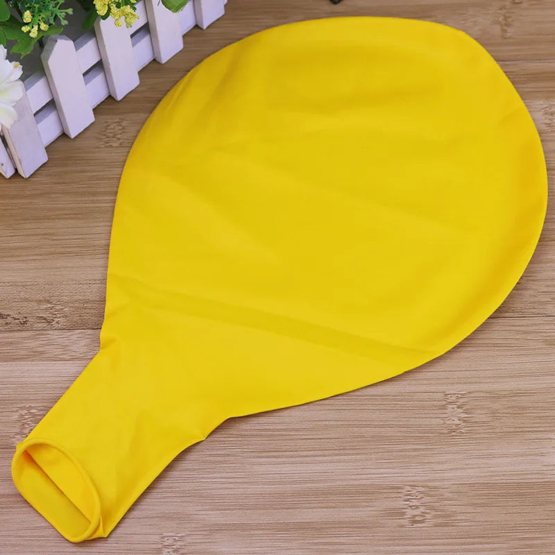 36 inch flat latex balloon, large balloon that can take off, oversized circular birthday party decoration balloon
