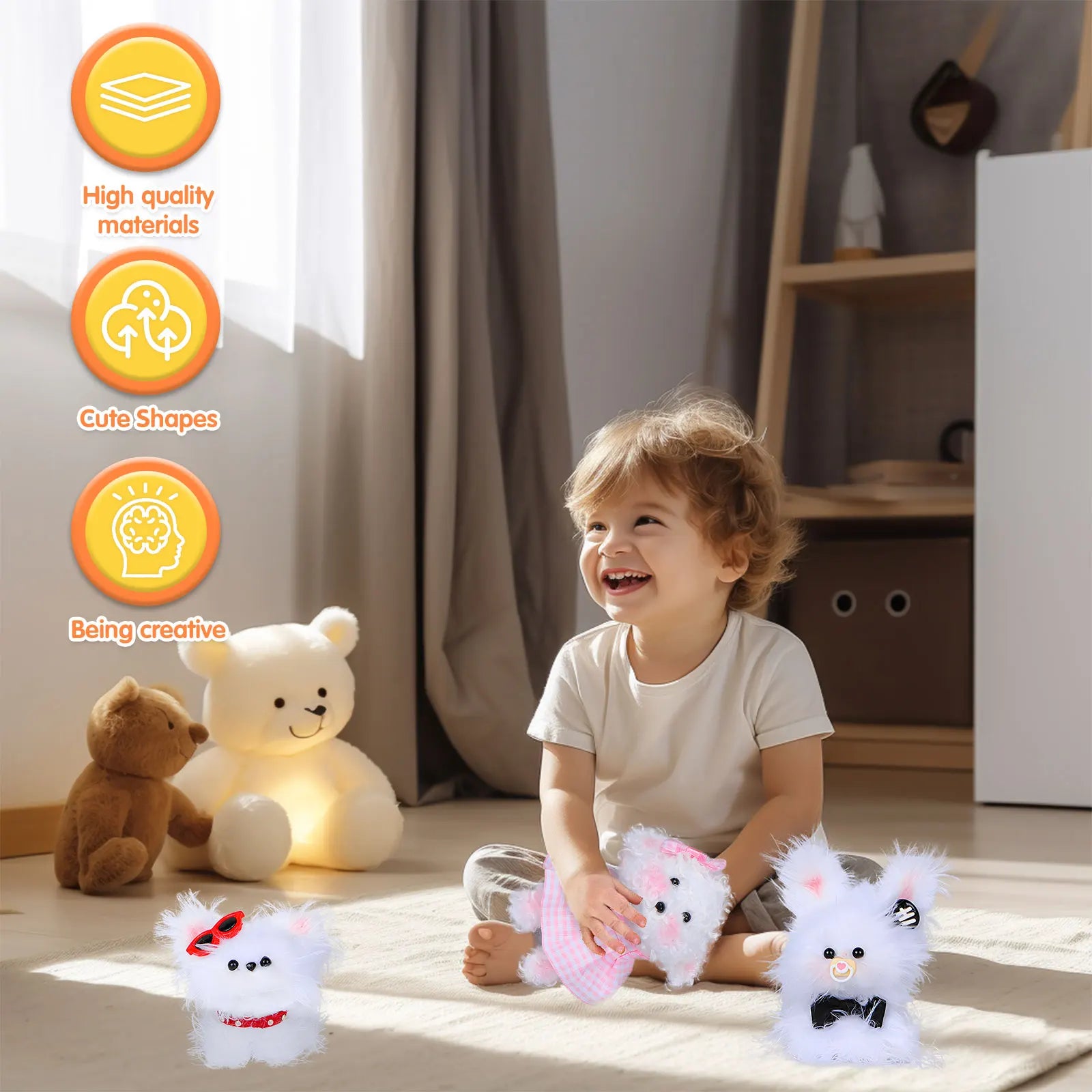 Twist Stick Craft Pipe Cleaners Set Colorful Chenille Stems Pipe Cleaners DIY Kindergarten Educational Handmade Material