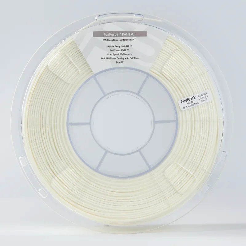 FusRock PAHT-GF 15% Fiberglass Reinforced 3D Printing Material High Temperature Nylon Industrial Grade Consumables PA-GF
