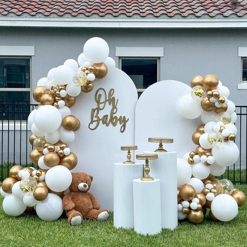 30PCS Birthday Latex Balloon Set for Graduation Birthday Wedding Party Arch wreath Baby Shower Child's Day Decoration Supplies