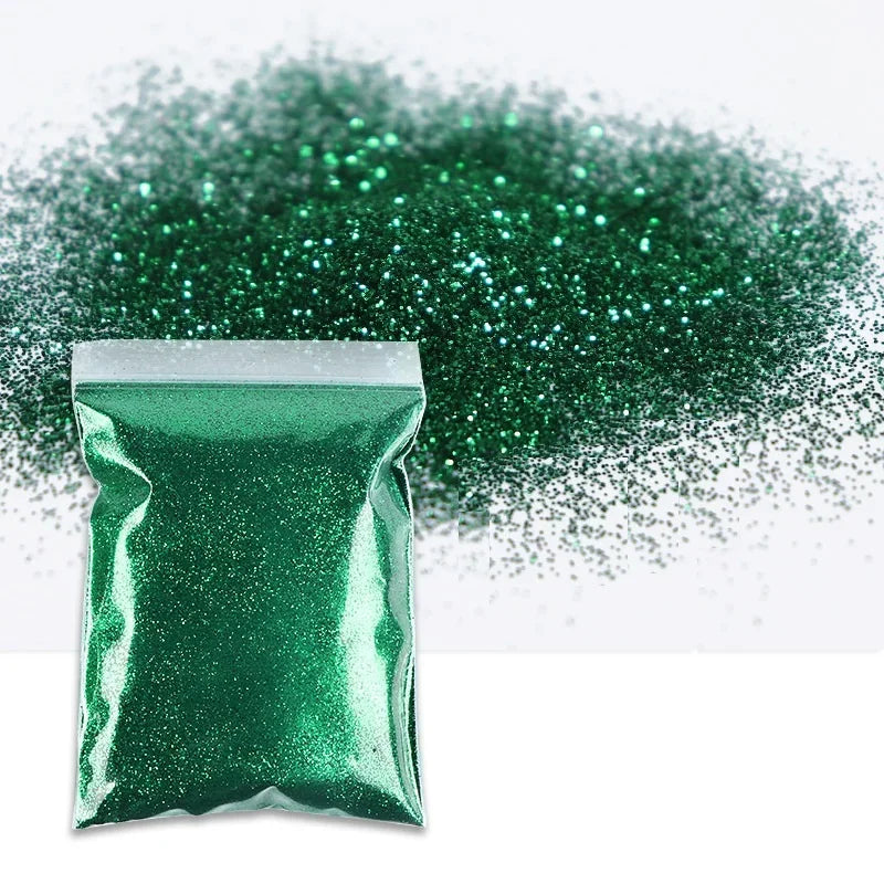 100g/50g Holographic Laser Extra Fine Glitter Dazzling Nail Glitter Powder DIY Art Crafts Resin Tumbler Decoration Shiny Glitter