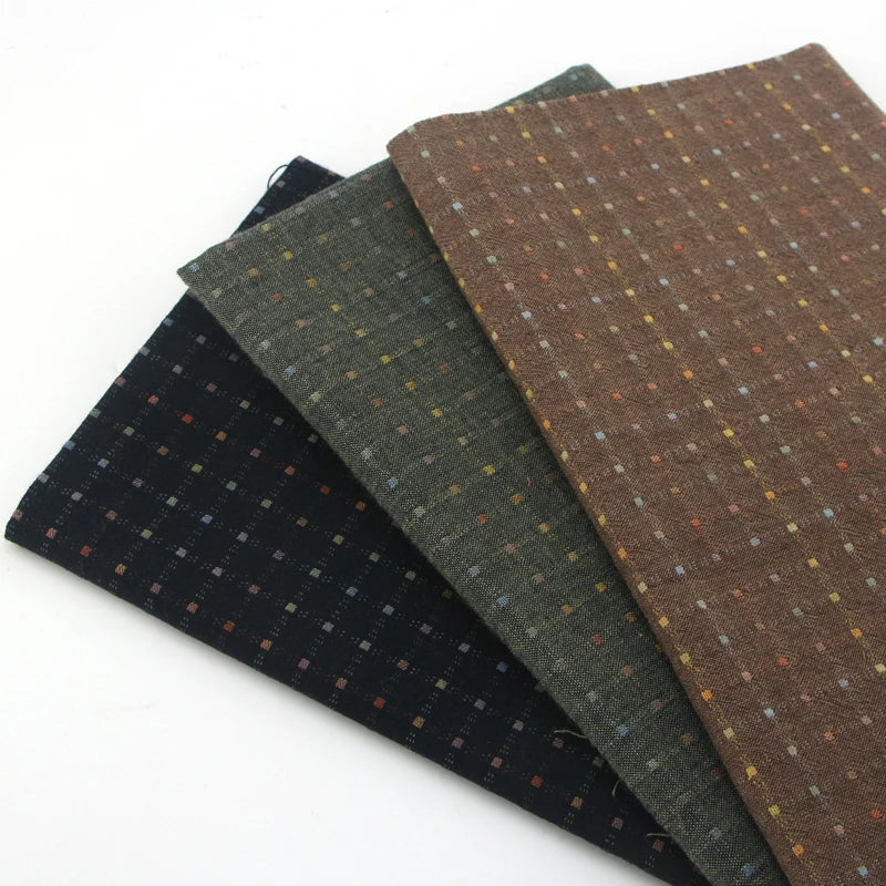 Random Little Cloth DIY Japan Group Yarn-dyed Fabric,for Sewing Handmade Patchwork Quilting , Stripe 50*70cm