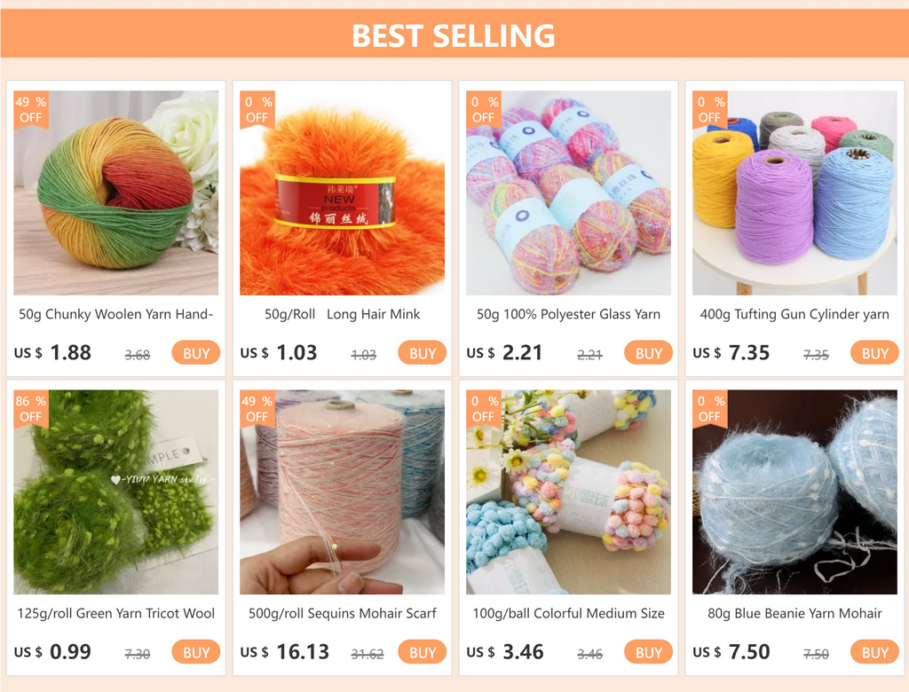 125g/roll Green Yarn Tricot Wool Blends Diy Hand Knitting Features Hand Mixed Plush Yarn Wool Ball Crochet Woven Hairpin Sweater