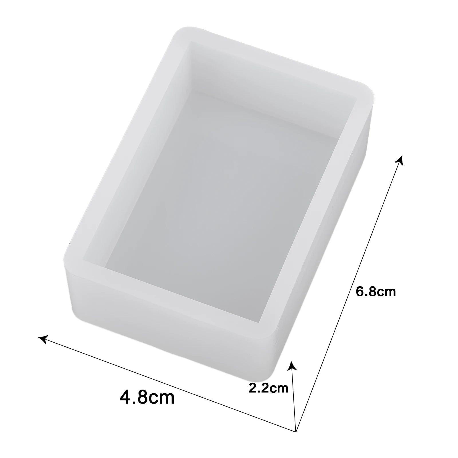 Cuboid Cube Resin Mold Crystal Epoxy Resin Silicone Mold DIY Jewelry Pendant Candle Mold Square Rectangular Sphere Casting Craft