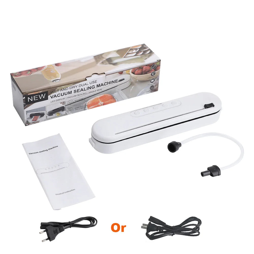 Sealing Machine Electric Heat Sealer Hand Press Vacuum Food Plastic Bag Bobo Ballons Impulse Fast Heat Sealer Packaging Machine