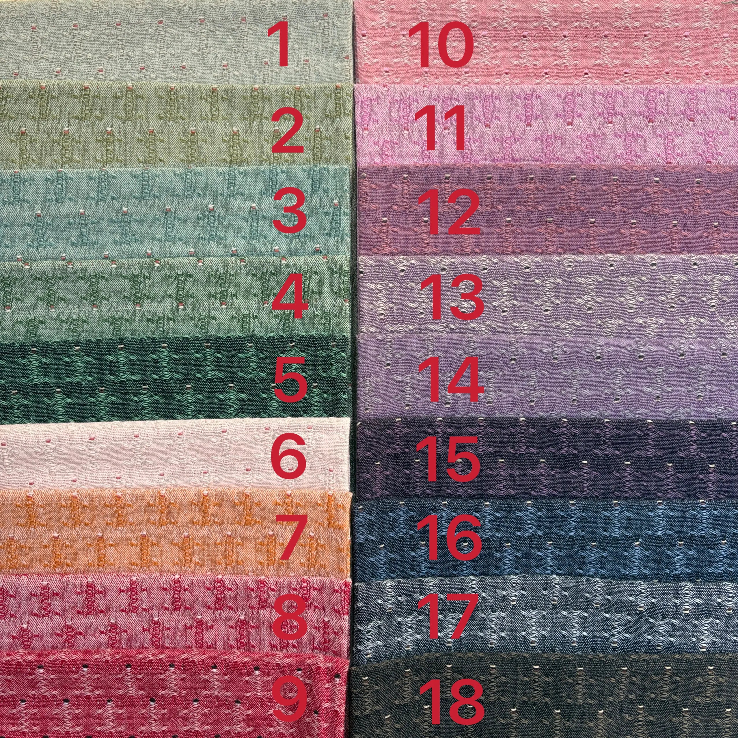 DIY Japan Little Cloth group Yarn-dyed fabric,Handmade Patchwork Quilting ,For Sewing Doll clothes Japanese Patchwork Craft