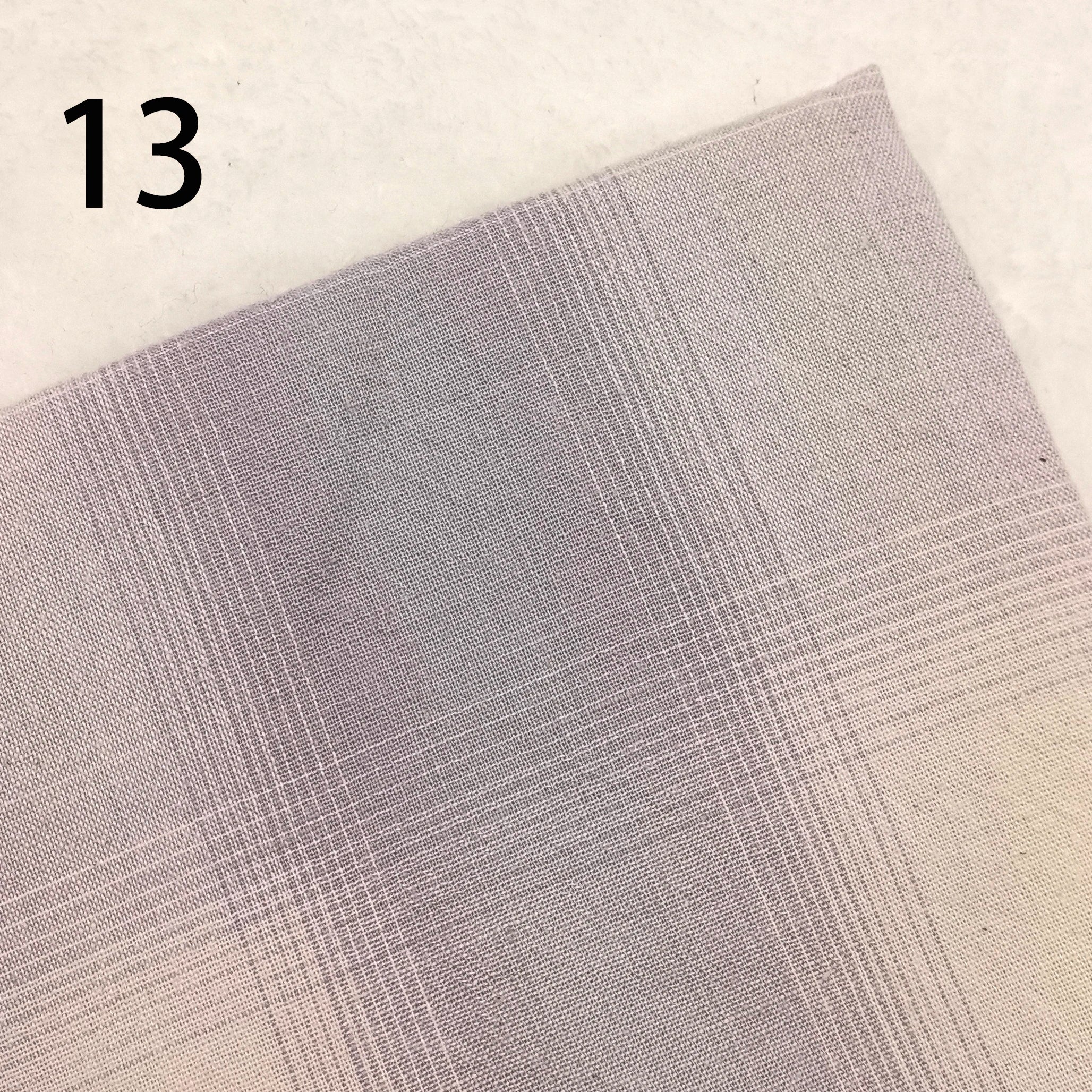 Gradient color Japanese Yarn-dyed fabric handmade DIY Patchwork 100% Cotton Fabric For Sewing Doll clothes Quilt cloth