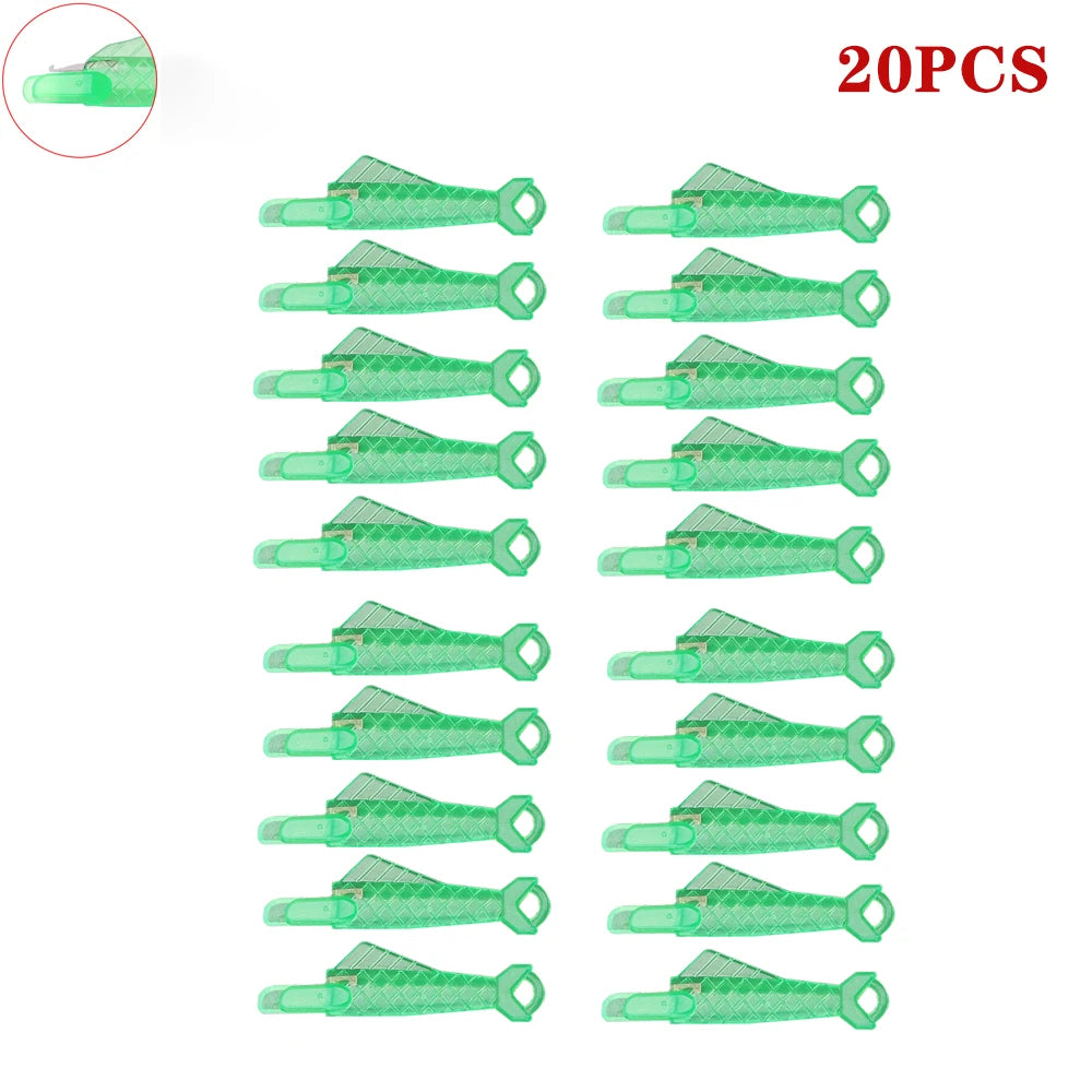 20Pcs Automatic Needle Threader DIY Tool Home Hand Sewing Machine Device Thread Auto Needle Cross Stitch Sewing Accessories